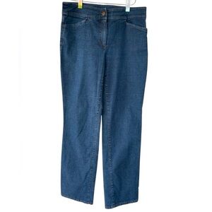 Eileen Fisher System Women Jeans XS Blue Mid Rise Cotton Blend USA Pants